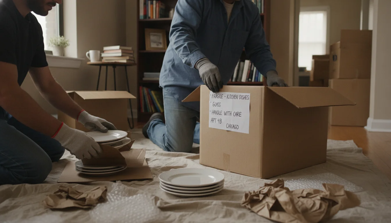 How to Pack Dishes: A Pro Mover’s Step-by-Step Guide for Burlington